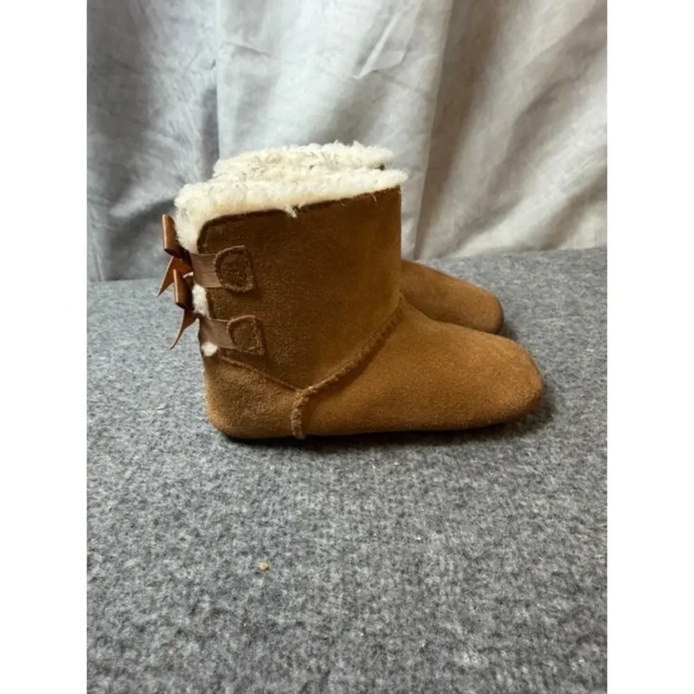 Children Unisex Boots UGG Kids Baby Bailey Bow US 04/06